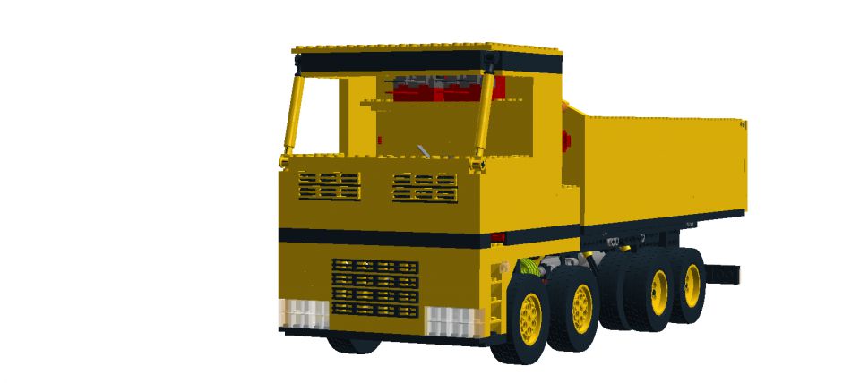 Lego tovornjak - foto povečava