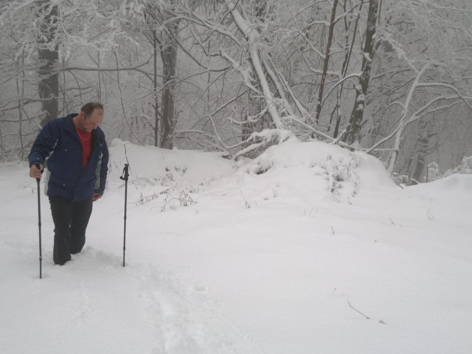 Celjska koča (barbarina pot) 15.1.2013 - foto povečava