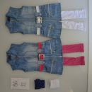 Jeans obleka 86/92