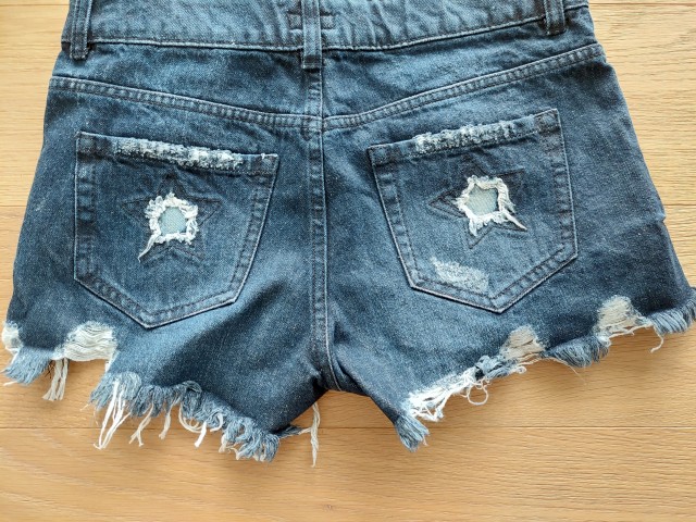 OVS kratke jeans hlače 152; - foto