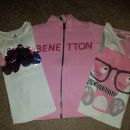 benetton xxs, ca majcka 116 ustreza 104/110 in next 3-4 - komplet 15.00 eur