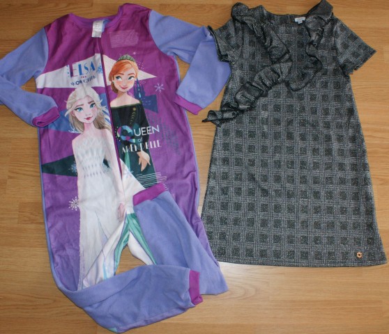 Oblekica ovs,zelo lepa 152-158 in pajac frozen  5e