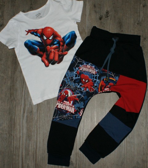 Unikat nov komplet spiderman 110-116 - foto