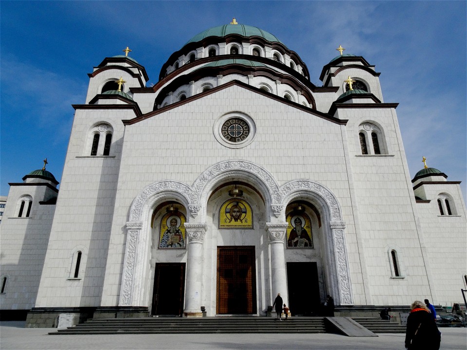 MIHAEL TOŠ TOSCH # HRAM SVETOG SAVE - foto povečava
