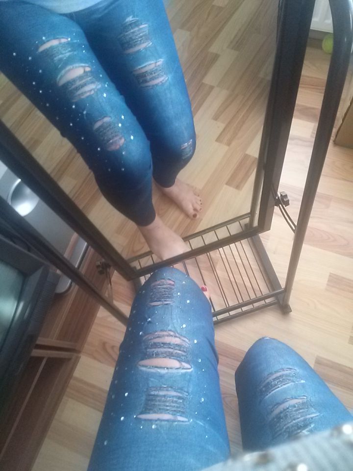 Nove jeans pajkice - foto povečava