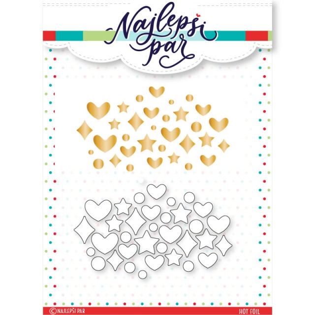 Mini mix - hot foil