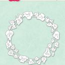Ivy Wreath - okvir z zelenjem  CYD-CW338