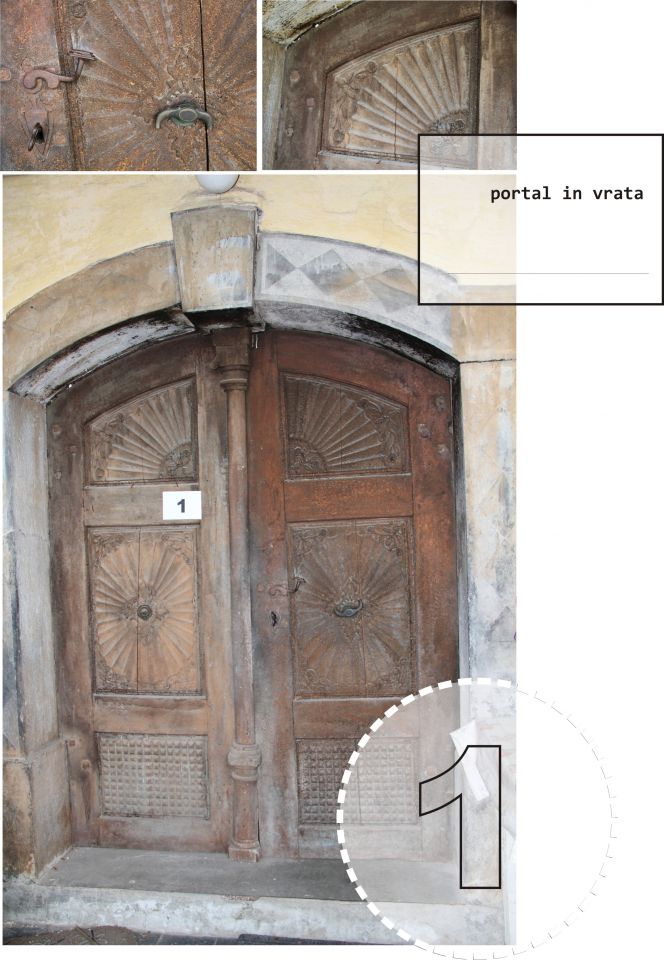 Vhodni portal z vrati