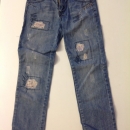 Jeans hlace 7-8 let 128 CM.