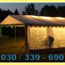 IZPOSOJA ŠOTORA VRTNI PAVILJON. 5x8.m (40m2)