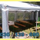 IZPOSOJA ŠOTORA VRTNI PAVILJON. 5x8.m (40m2)