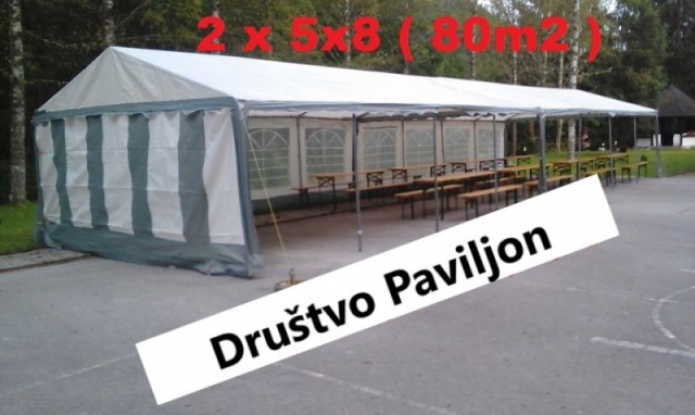 IZPOSOJA ŠOTORA 5x8 in 3x6 , AGREGATA ... - foto