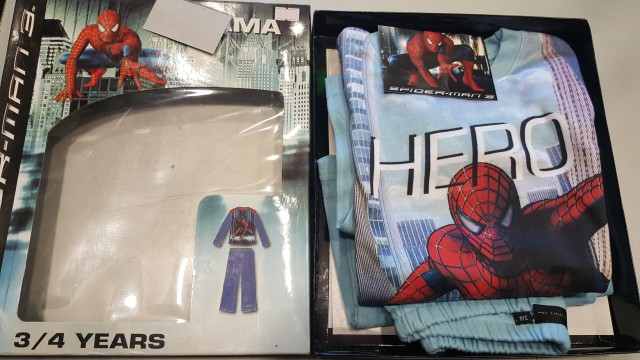 Fantovska pižama Spiderman