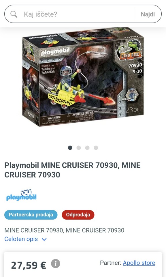 Playmobil Dino Rise 5 setov - foto povečava