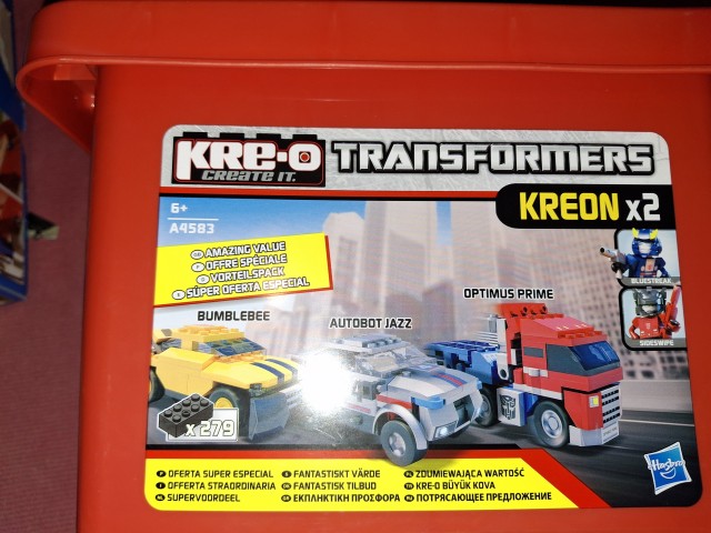 Transformerji kocke - 8 eur