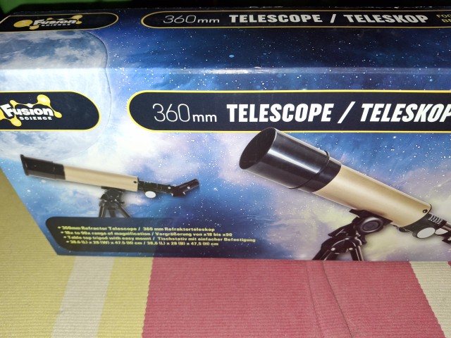 Teleskop - podarim ob nakupu..samo sestavljen