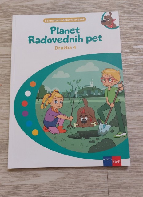 Družba ,radovednih 5, delovni zvezek za 4.raz - foto
