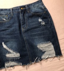 Novo jeans krilo - foto povečava
