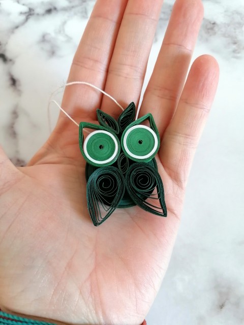 Quilling sovice - foto