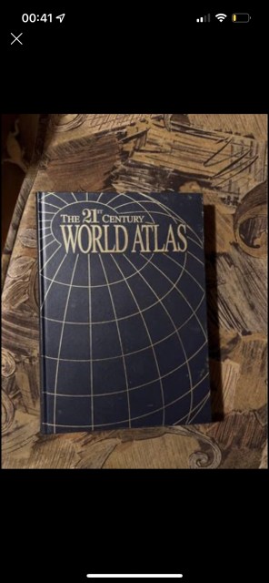 Angleški atlas sveta - foto