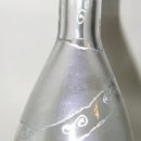 Steklenica (barva frost efekt,srebrna kontura)