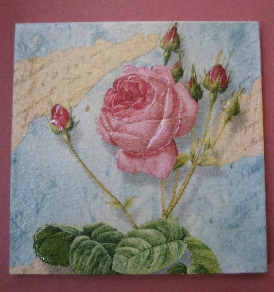 Vrtnica - servetek,nekaj cvetnih listov 3Defekt.