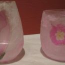 Čajne lučke v roza:rižev papir,servetki