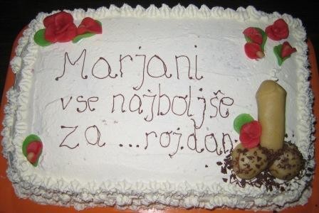 Torta za eno veliko punco :-)