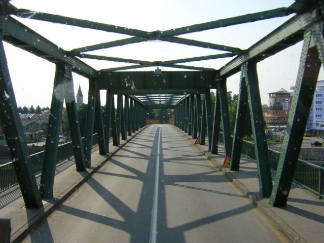 Most čez savo  pri bosanski gradiški