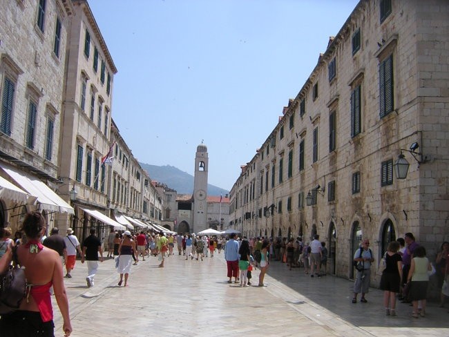 Stradun v Dubrovniku