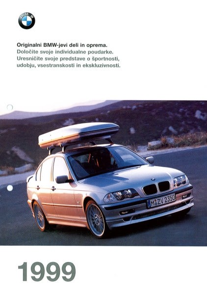 Originalni BMW-jevi deli in oprema
dolocite svoje individualne poudarke.
uresnicite svoj