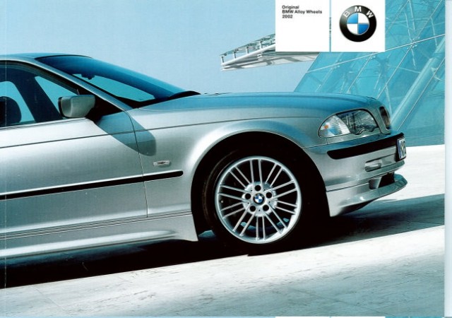 Original BMW alloy wheels 2002