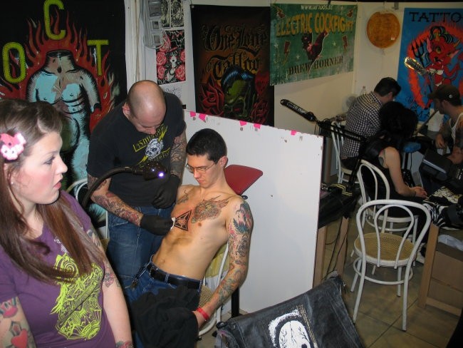 Tattoo convention milano 2008 - foto povečava