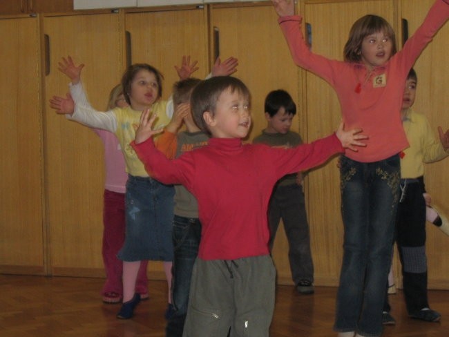Luka na plesnih vajah....