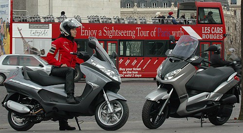 Yamaha X-max & Piaggio X8