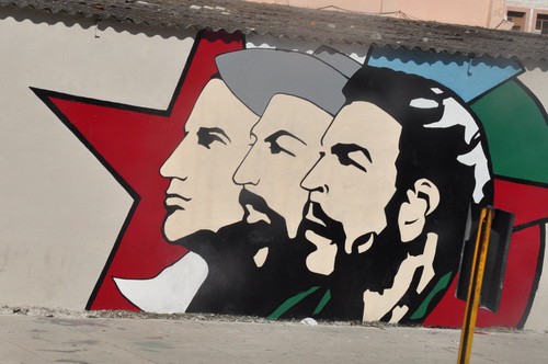 Mural de los jóvenes socialistas