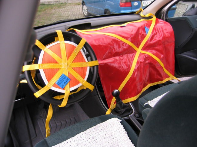 Airbag - foto povečava