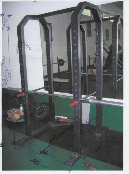 Prikaz powerlifting vaj in orodij - foto povečava