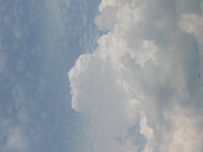 Oblaki - foto povečava