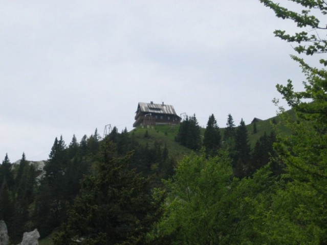 Koča na Golici (1582 m) 