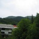 Pogled na Golico (1835 m) s parkirišča