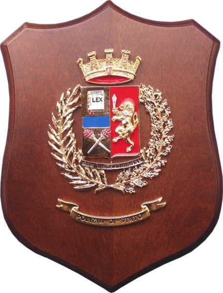 Znak državne policije Italije - Italy State police symbol (Polizia di Stato)