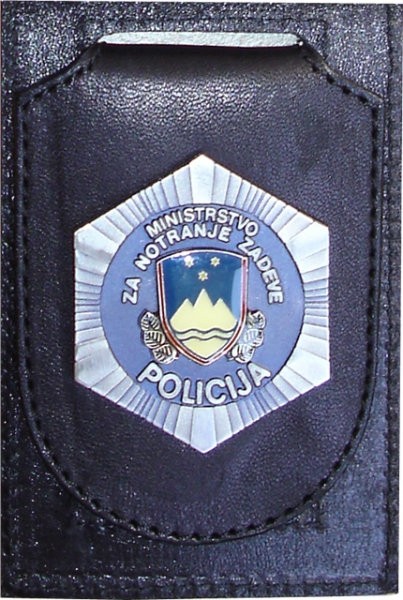 Policijska identifikacijska značka - Slovenian Police ID Badge