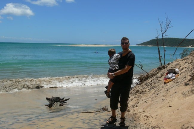 midva blizu Rainbow beach