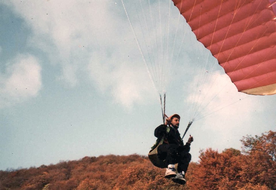 Tečaj letenja paragliderom 1996