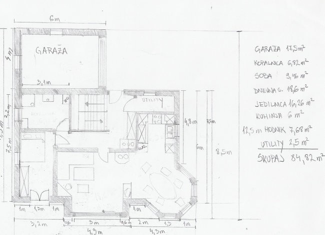 Tloris pritličja - foto povečava