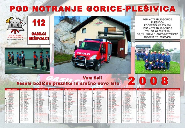Koledar 2008