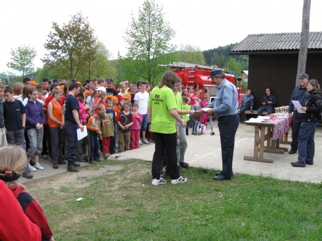 2009 / 25.04. Vrzdenec - orientacija GZ Brezo - foto
