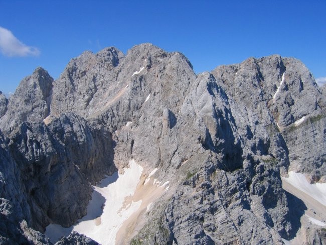 Razgled z vrha I (Rokava, Škrlatica, Oltar, Ponca)