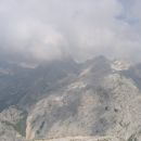 Grintovec, Skuta, Rinke in Turska gora z vrha Brane